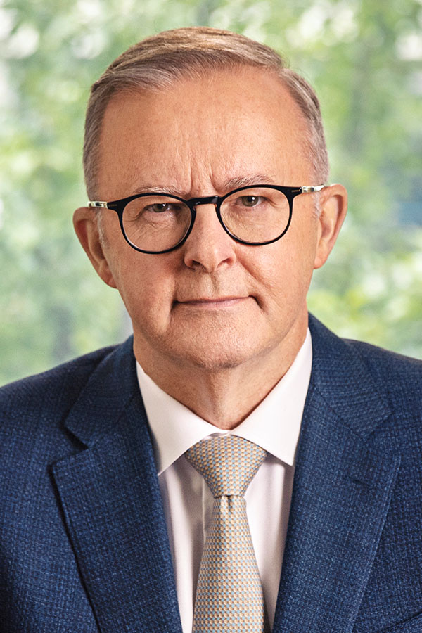 Portrait of Anthony Albanese